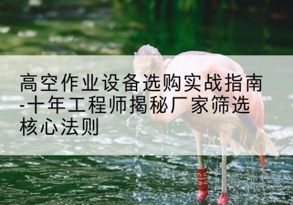 西安剪叉式升降机厂家-高空作业设备选购实战指南-十年工程师揭秘厂家筛选核心法则
